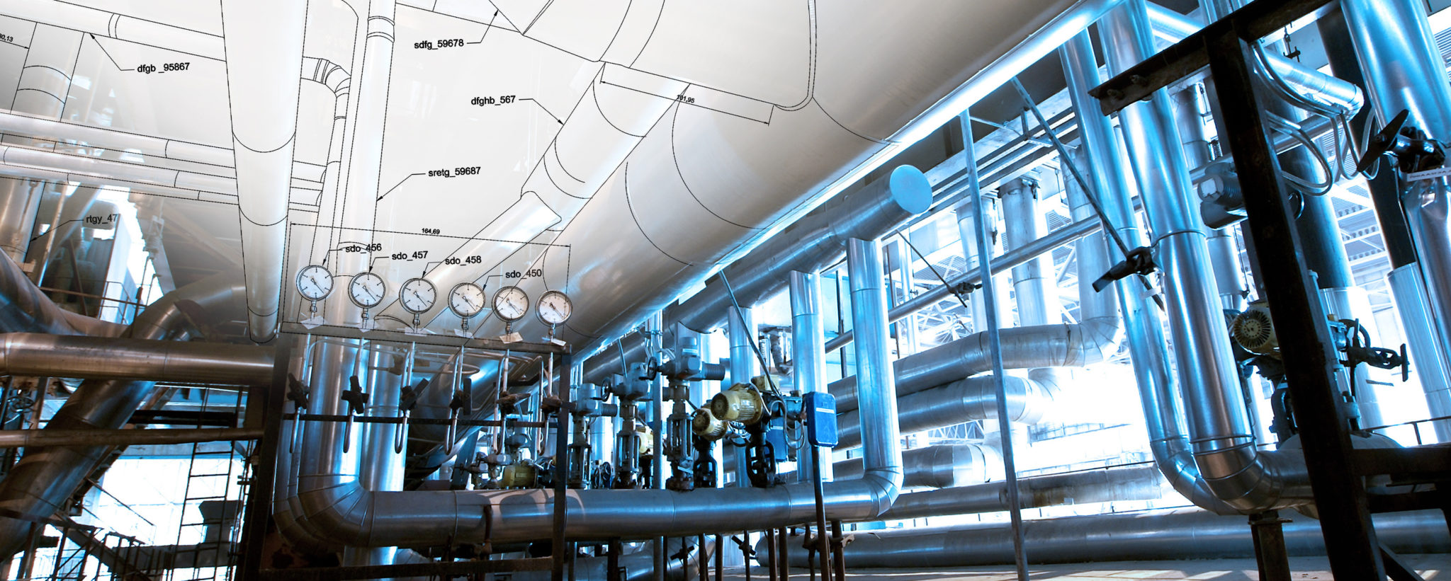 Manufacturing Factory Piping BIM