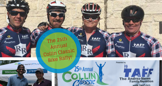 HingePoint Participates in and Sponsors the 25th Annual Collin Classic Bike Rally