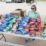 2016 Collins Bike Rally - Snack Table