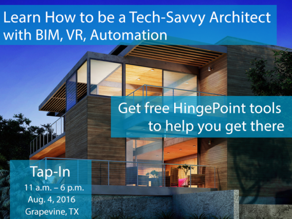 Explore How the AEC Industry uses Technology at Dallas AIA TAP-IN
