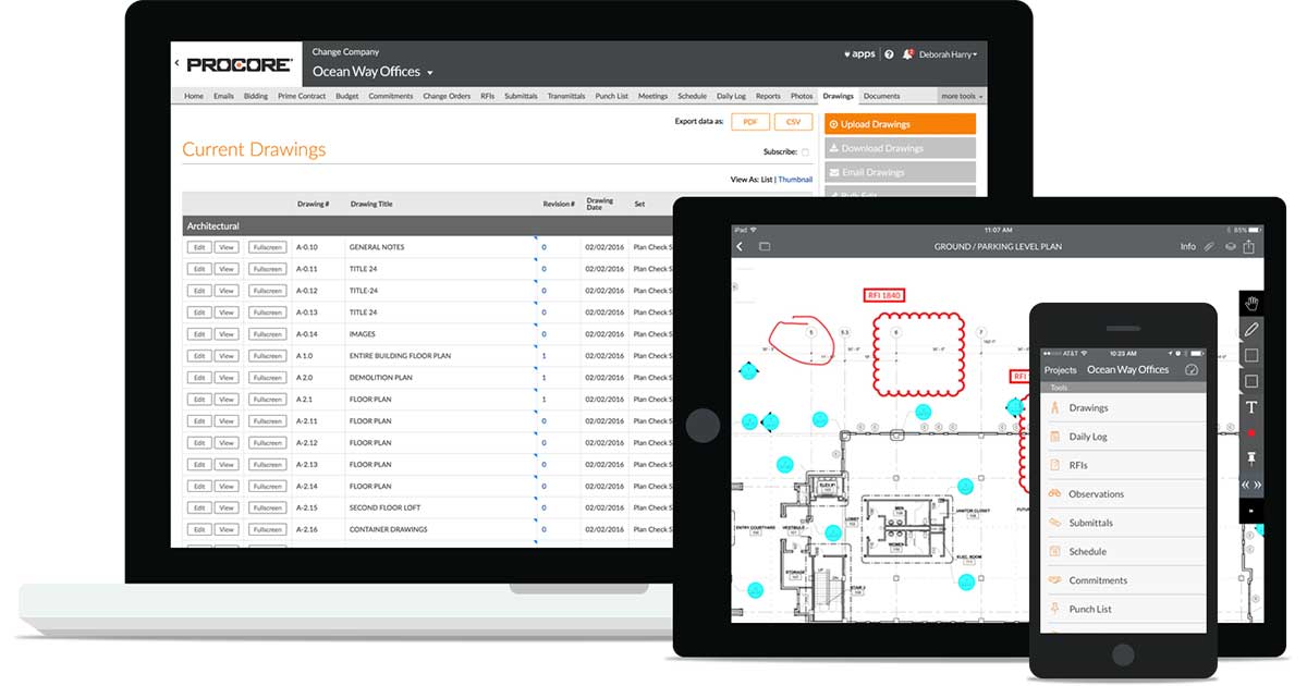 Procore Integration Services