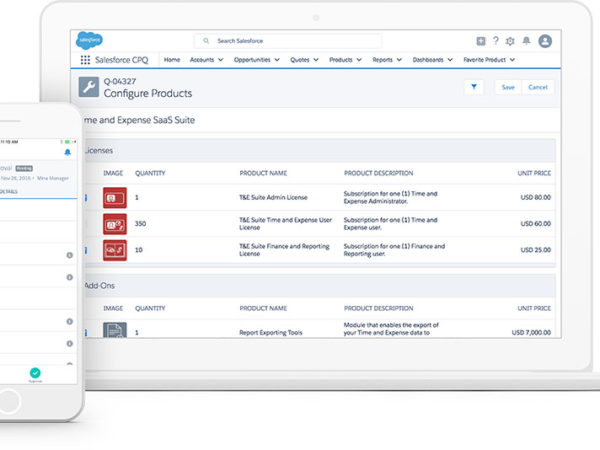 Generate professional and consistent custom quotes in minutes with Salesforce CPQ