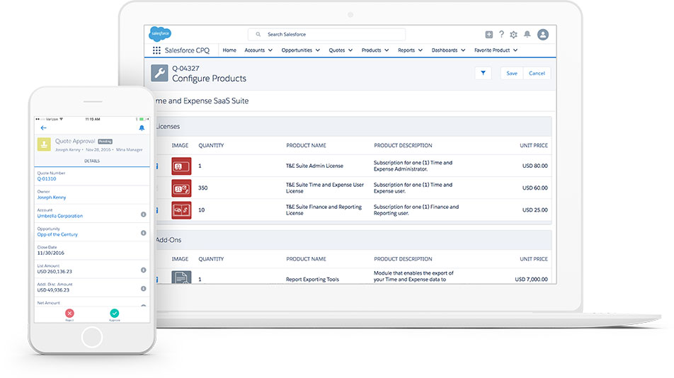 Salesforce Cpq Configuration Screenshot