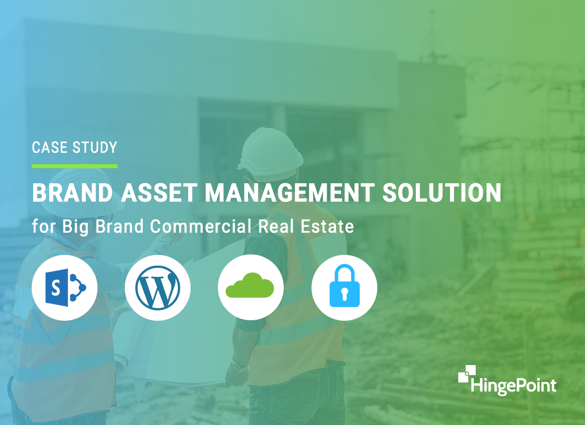 Brand Asset Management Solution for Big Brand Commercial Real Estate Developers