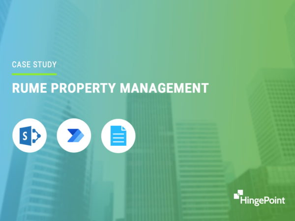 Hingepoint Case Study Rume Property Management | Hingepoint