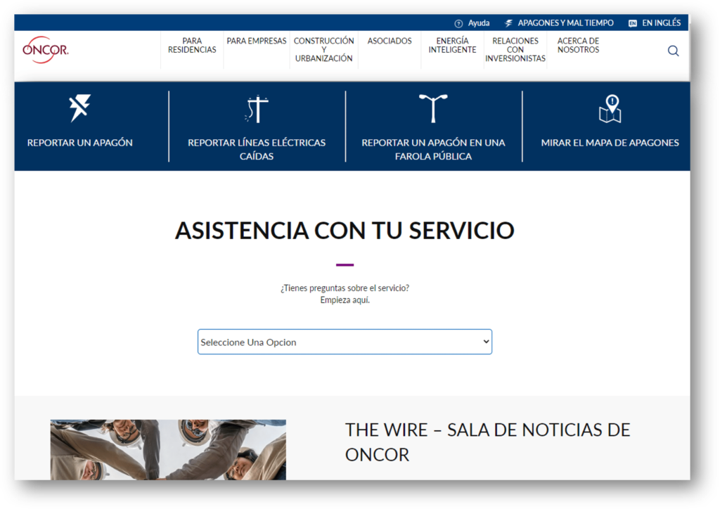 Spanish English Toggle Oncor Comp | Hingepoint