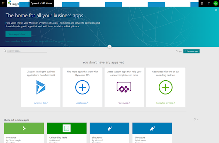 A Screenshot Of The Microsoft Dynamics 365 Dashboard, A Cloud-Based Solution That Offers Everything From Customer Relation Management (Crm) To Enterprise Resource Planning (Erp) In A Single Package.